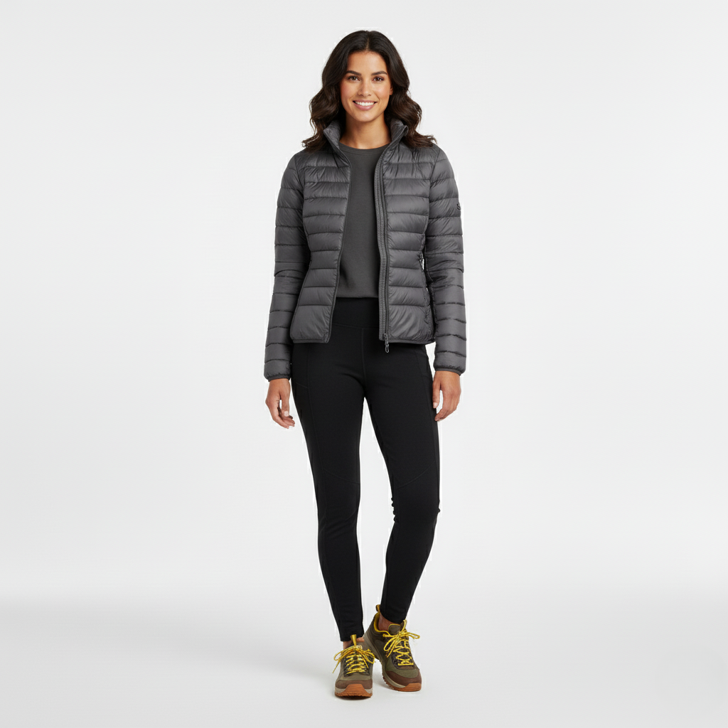 Lekka Pikowana Kurtka