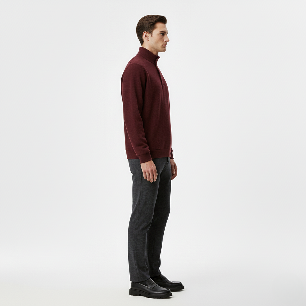 Sweter z Półzamkiem