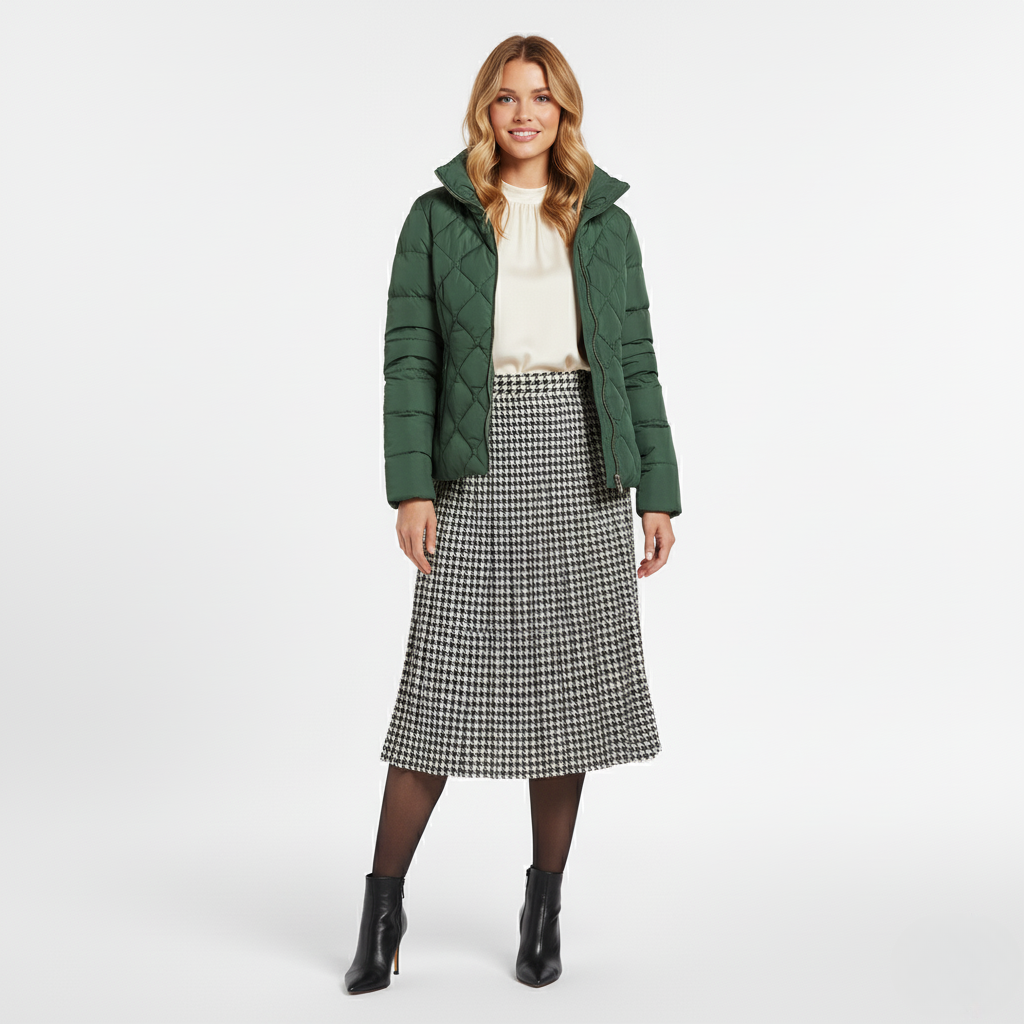 Pikowana Kurtka Emerald